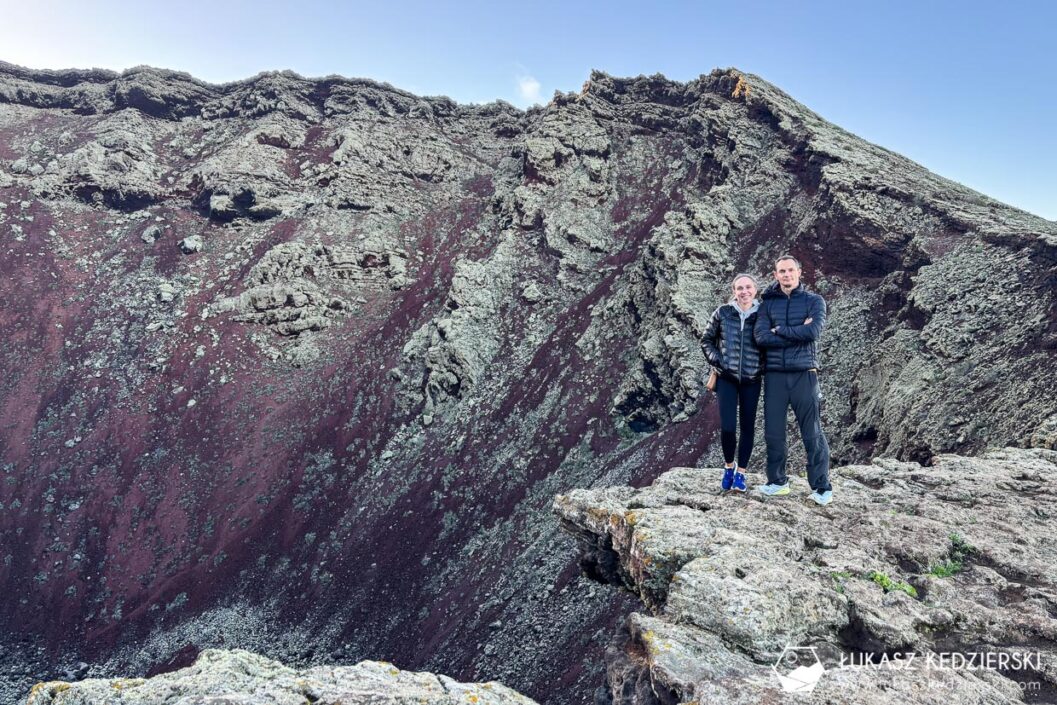 lanzarote wyspy kanaryjskie wulkan de la corona