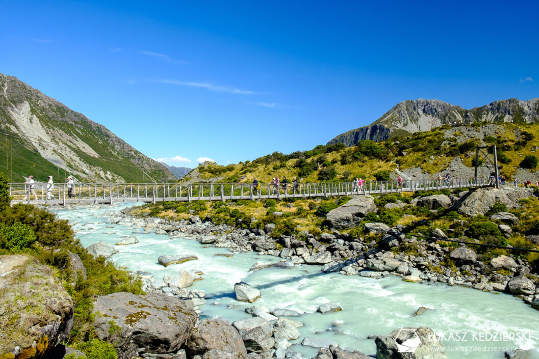 nowa zelandia mount cook aoraki hooker valley