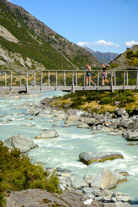 nowa zelandia mount cook aoraki hooker valley
