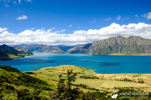nowa zelandia isthmus peak trail trekking