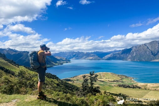 nowa zelandia isthmus peak trail trekking