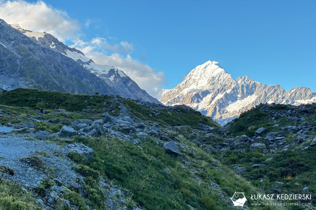 nowa zelandia mount cook aoraki kea point