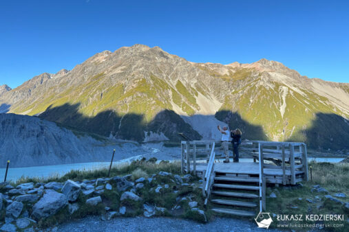 nowa zelandia mount cook aoraki kea point