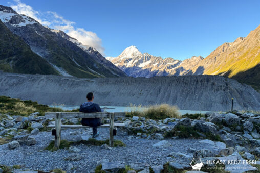 nowa zelandia mount cook aoraki kea point