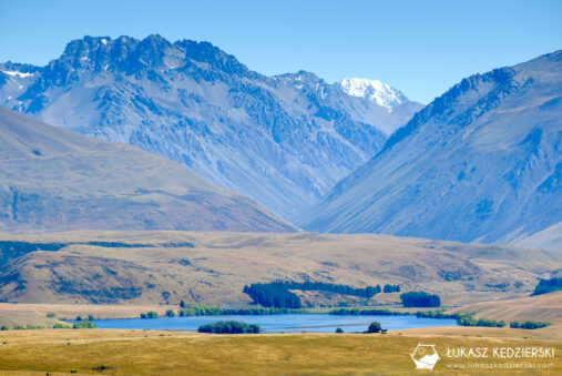 nowa zelandia lake tekapo mt john walkway