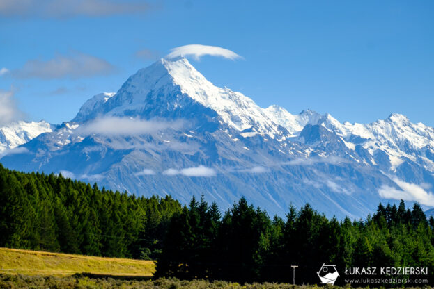nowa zelandia mount cook aoraki