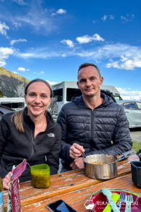 nowa zelandia mount cook aoraki White Horse Hill Campsite