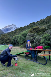 nowa zelandia mount cook aoraki White Horse Hill Campsite
