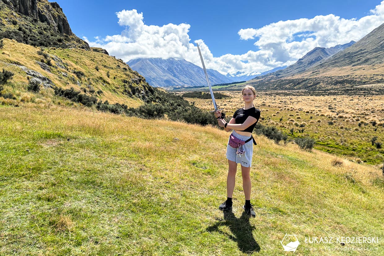 nowa zelandia mount sunday edoras rohan władca pierścienia