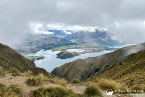 nowa zelandia roys peak trail trekking