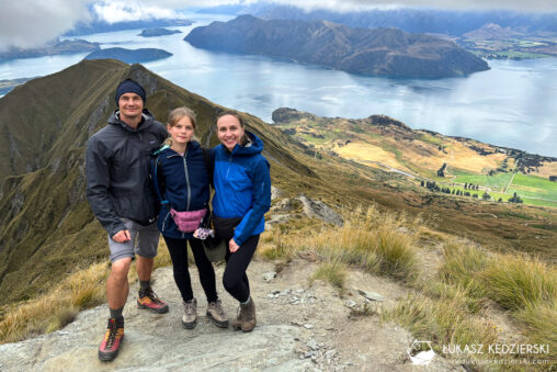 nowa zelandia roys peak trail trekking