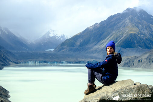 nowa zelandia mount cook aoraki tasman glacier