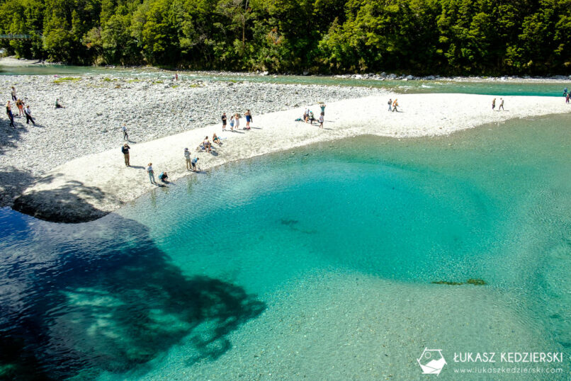 nowa zelandia podróż do nowej zelandii blue pools