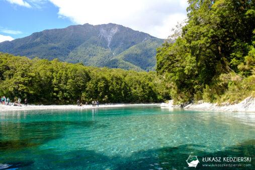 nowa zelandia podróż do nowej zelandii blue pools