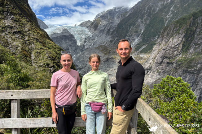 nowa zelandia podróż do nowej zelandii lodowiec franz josef glacier szlak Roberts Track View Platform