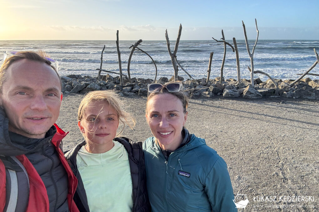 nowa zelandia podróż do nowej zelalndii hokitika beach
