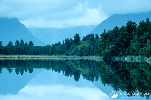 nowa zelandia podróż do nowej zelandii lake matheson