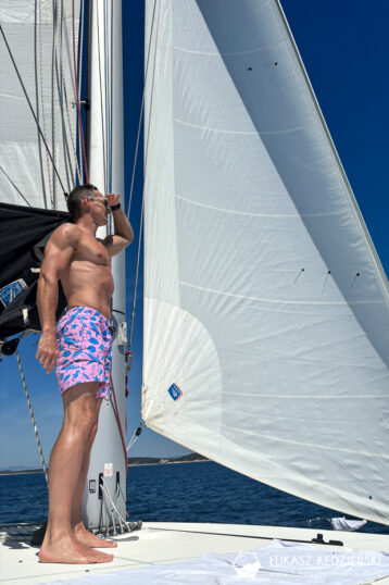 chorwacja more sailing katamaran żeglowanie