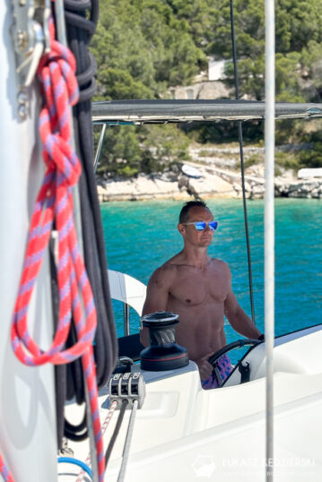 chorwacja more sailing katamaran żeglowanie