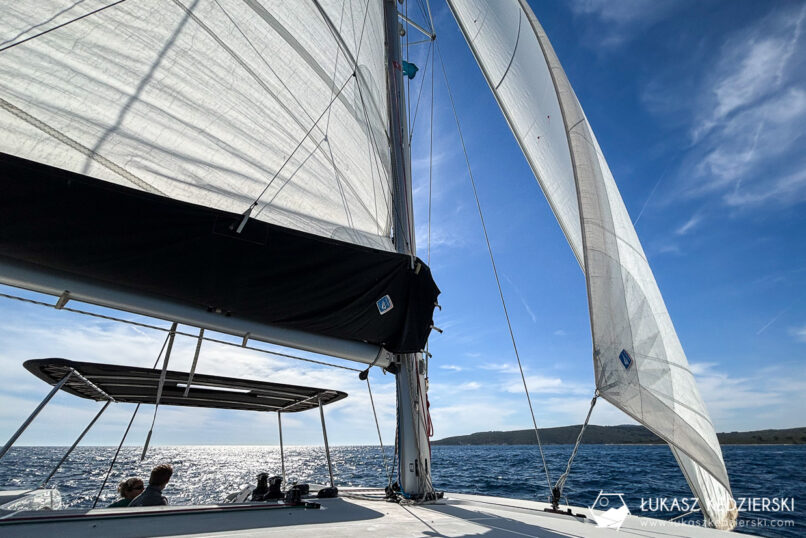 chorwacja more sailing katamaran żeglowanie