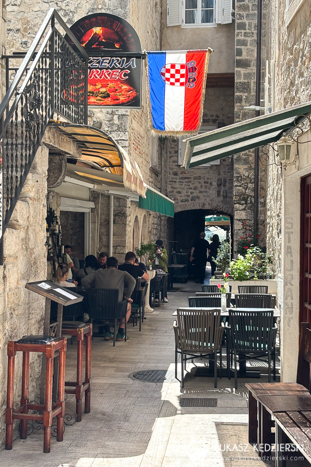 chorwacja trogir old town stare miasto