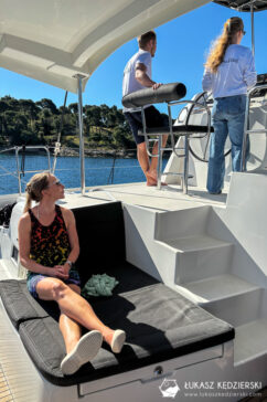 chorwacja more sailing katamaran żeglowanie
