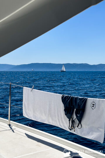 chorwacja more sailing katamaran żeglowanie