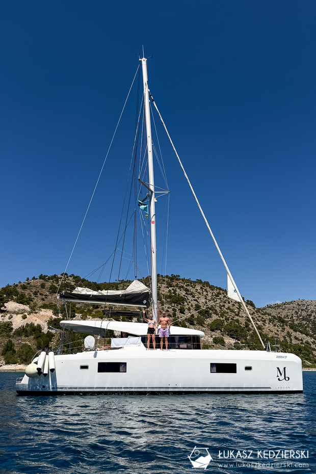 chorwacja more sailing katamaran żeglowanie