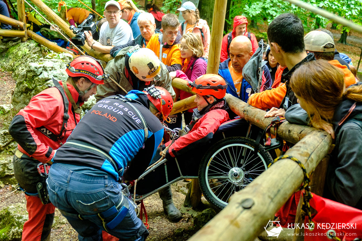 szerpowie nadziei speleoclub wrocław speleo szerpowanie