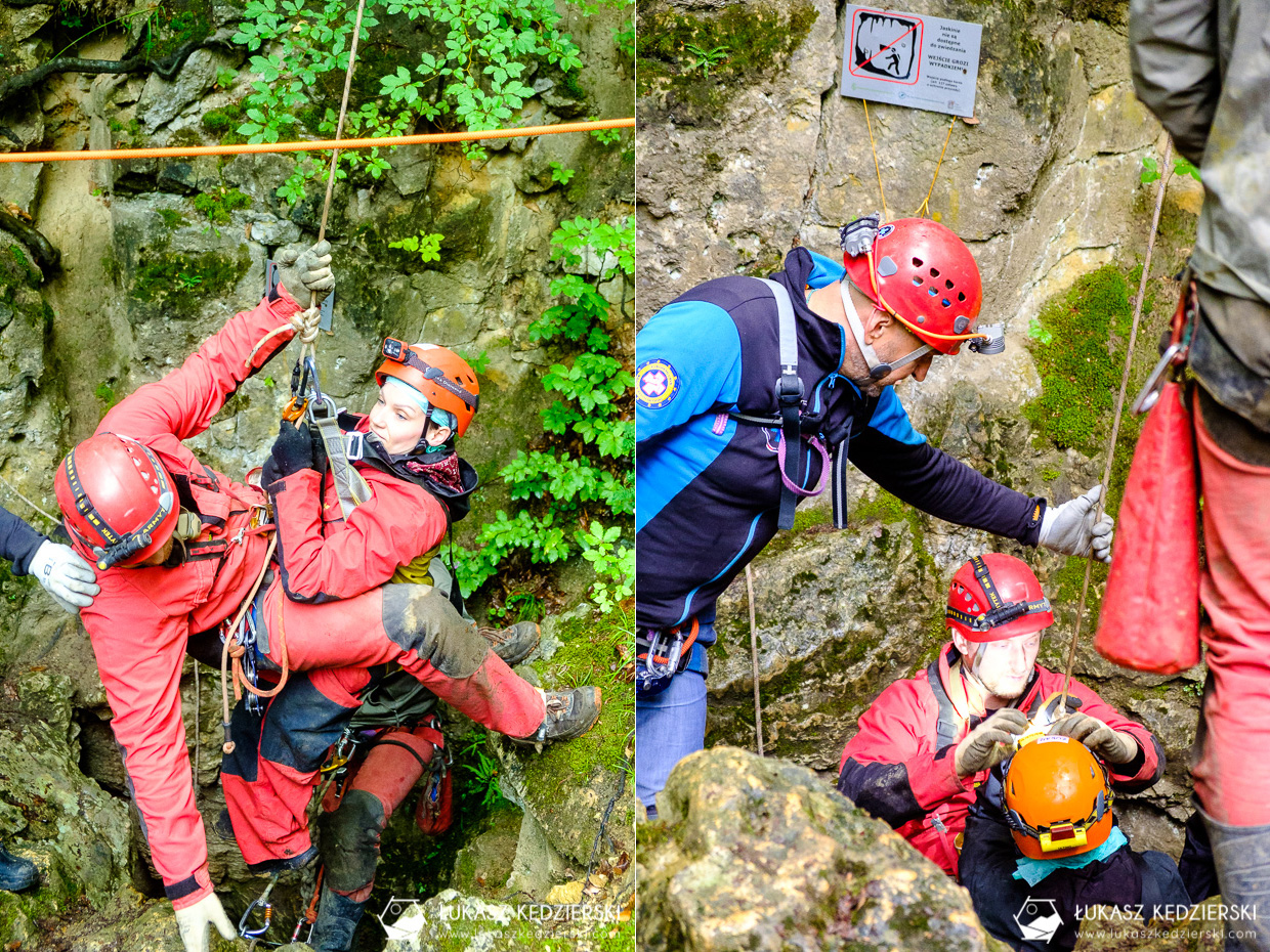 szerpowie nadziei speleoclub wrocław speleo szerpowanie