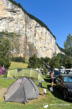 szwajcaria nocleg camping jungfrau lauterbrunnen