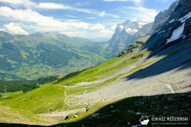 szwajcaria Grindelwald eiger trail