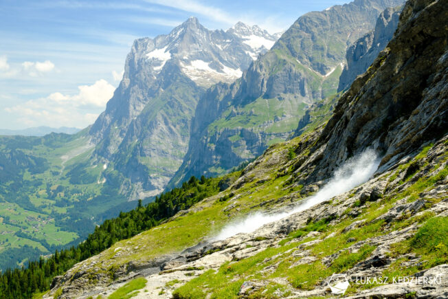 szwajcaria Grindelwald eiger trail
