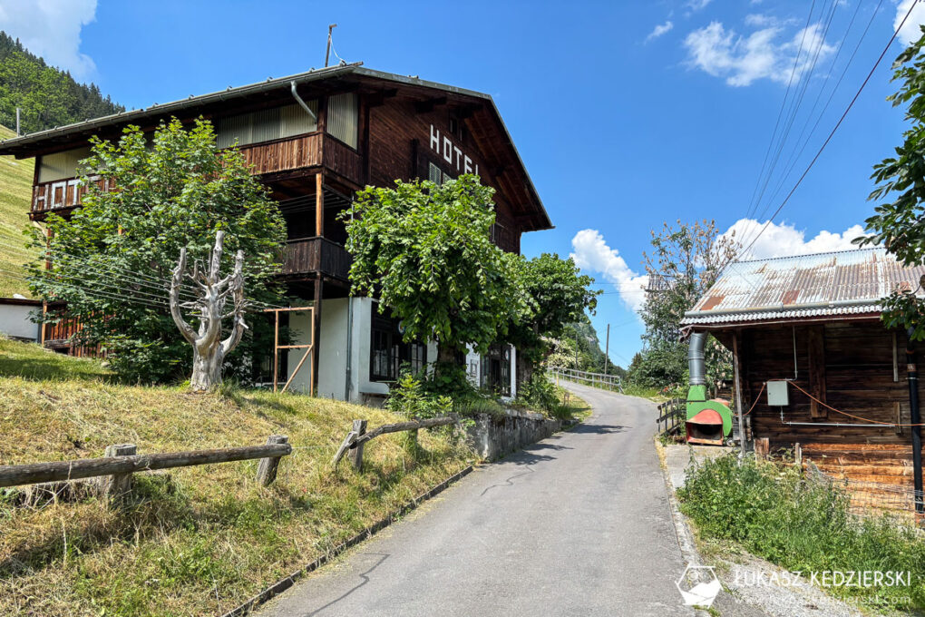 szwajcaria Lauterbrunnen Gimmelwald