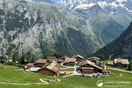 szwajcaria Lauterbrunnen Gimmelwald