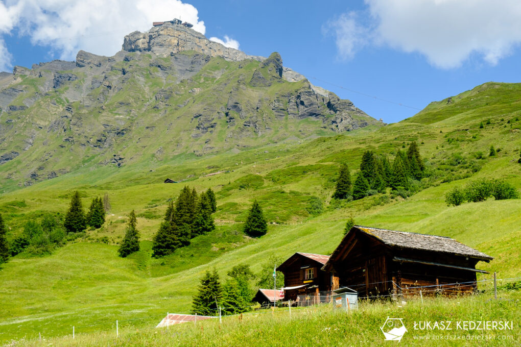 szwajcaria Lauterbrunnen northface trail murren