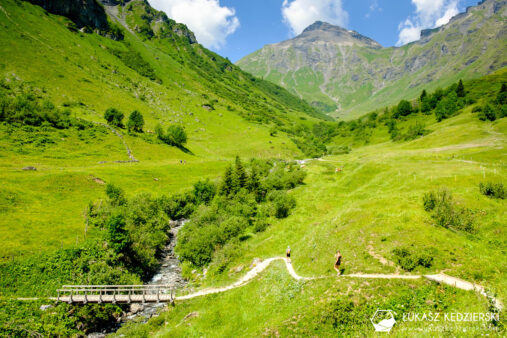 szwajcaria Lauterbrunnen northface trail murren