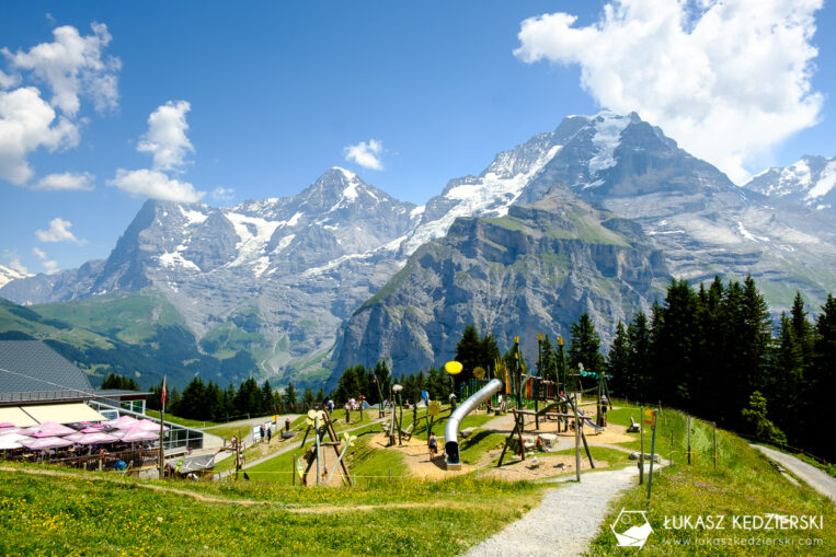 szwajcaria Lauterbrunnen northface trail murren