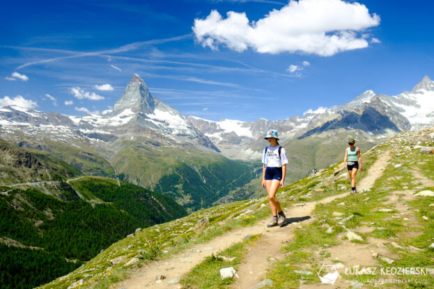 podróż do szwajcarii matterhorn 5 seenweg 5 jezior 5 lakes