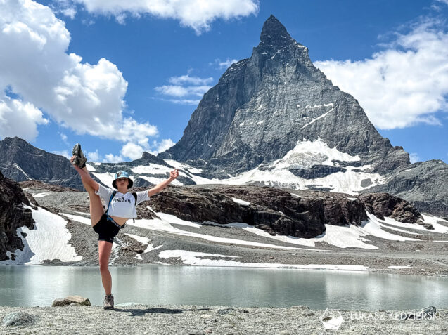 podróż do szwajcarii matterhorn glacier trail