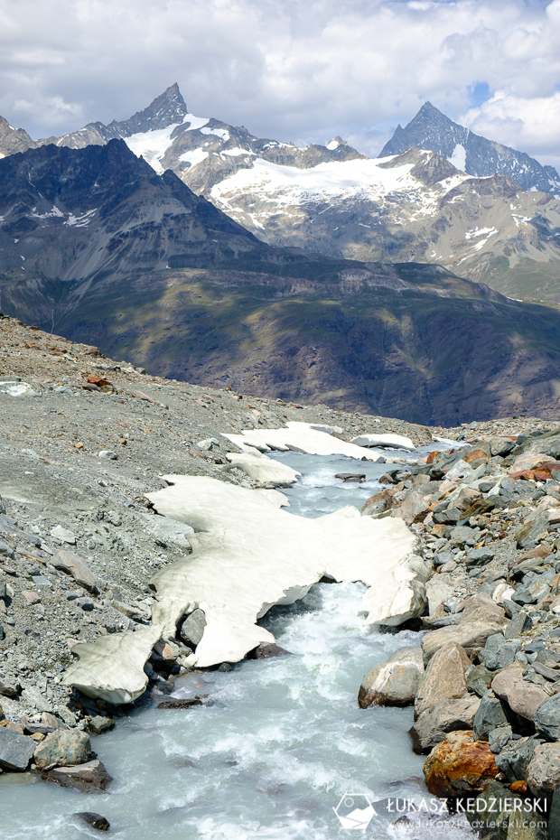 podróż do szwajcarii matterhorn glacier trail