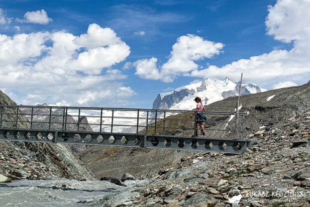podróż do szwajcarii matterhorn glacier trail