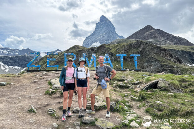 podróż do szwajcarii matterhorn glacier trail