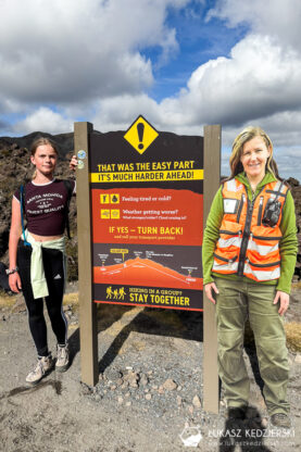 nowa zelandia Tongariro Alpine Crossing