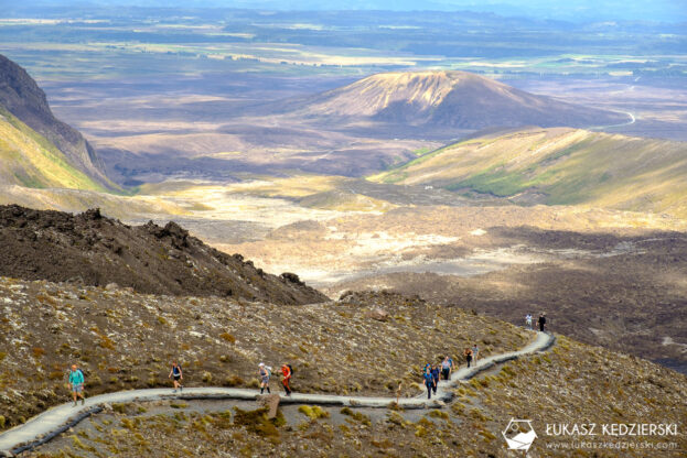 nowa zelandia Tongariro Alpine Crossing