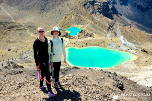 nowa zelandia Tongariro Alpine Crossing