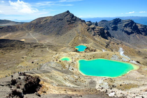 nowa zelandia Tongariro Alpine Crossing