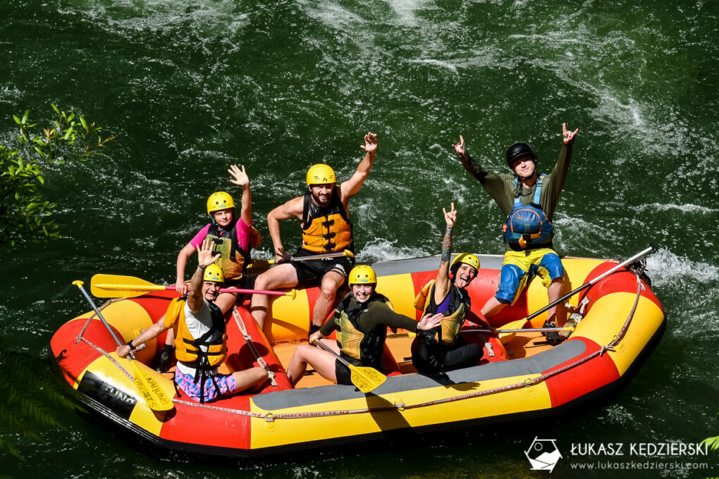 nowa zelandia rafting kaituna